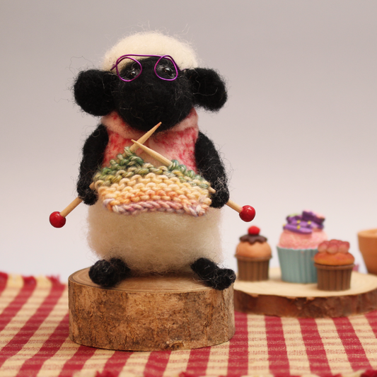 Nibble, Natter and Needle Felt Evening: Purl The Sheep Needle Felt Workshop 5th February 6pm - The Makerss