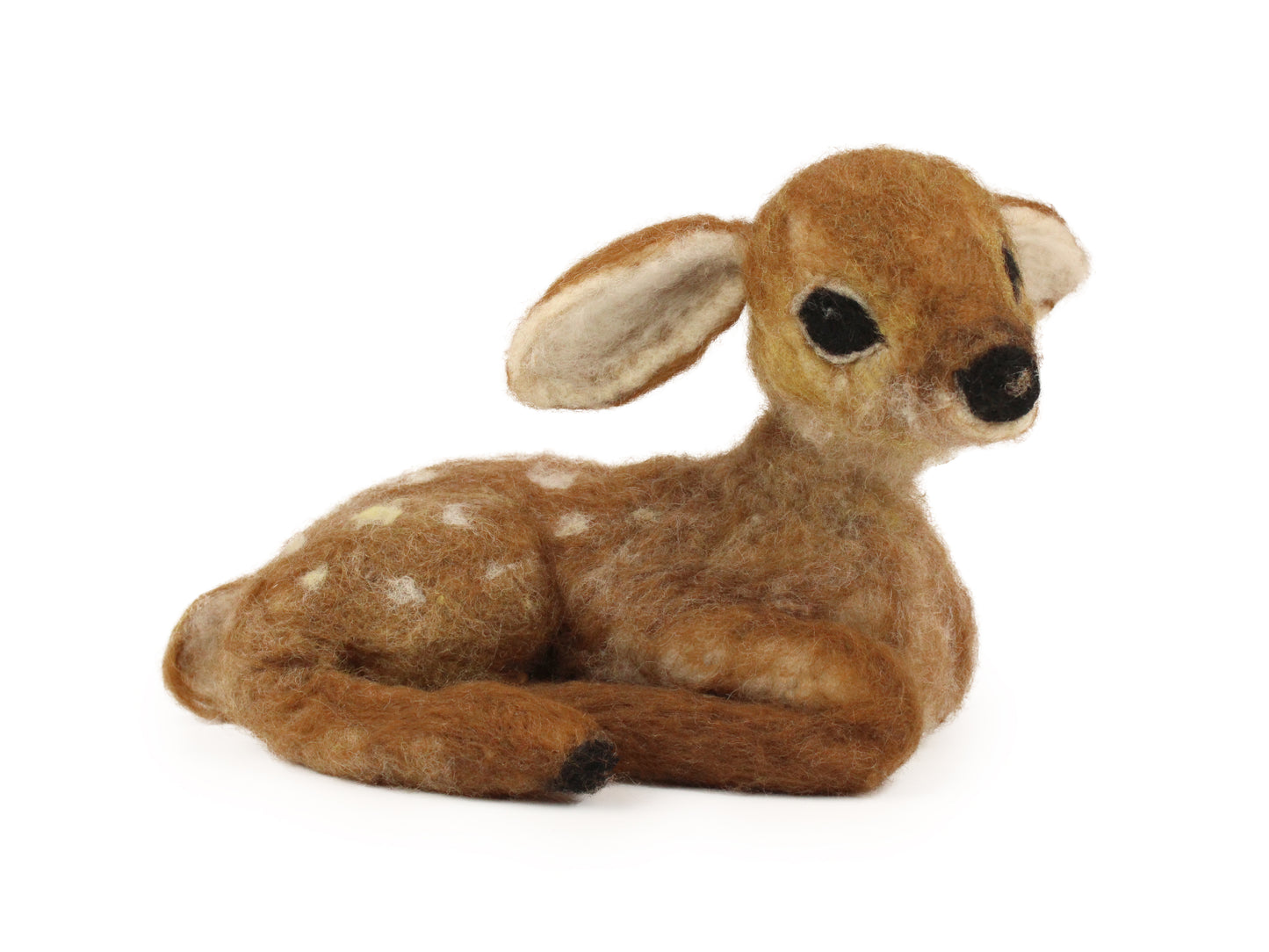 Needle Felted Large Fawn Zoom Webinar Workshop - The Makerss