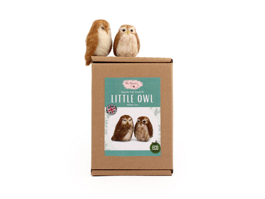 Little Owl Small Needle Felt Kit - The Makerss