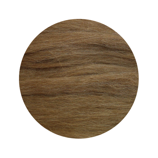 Manx Loaghtan - natural wool tops - The Makerss