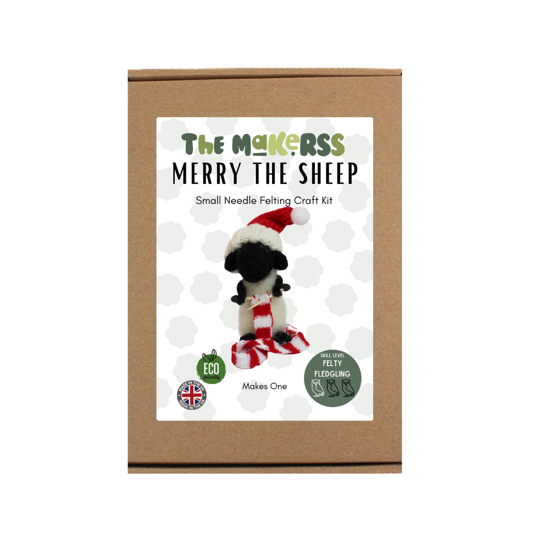 Merry The Sheep Small Needle Felt Kit -