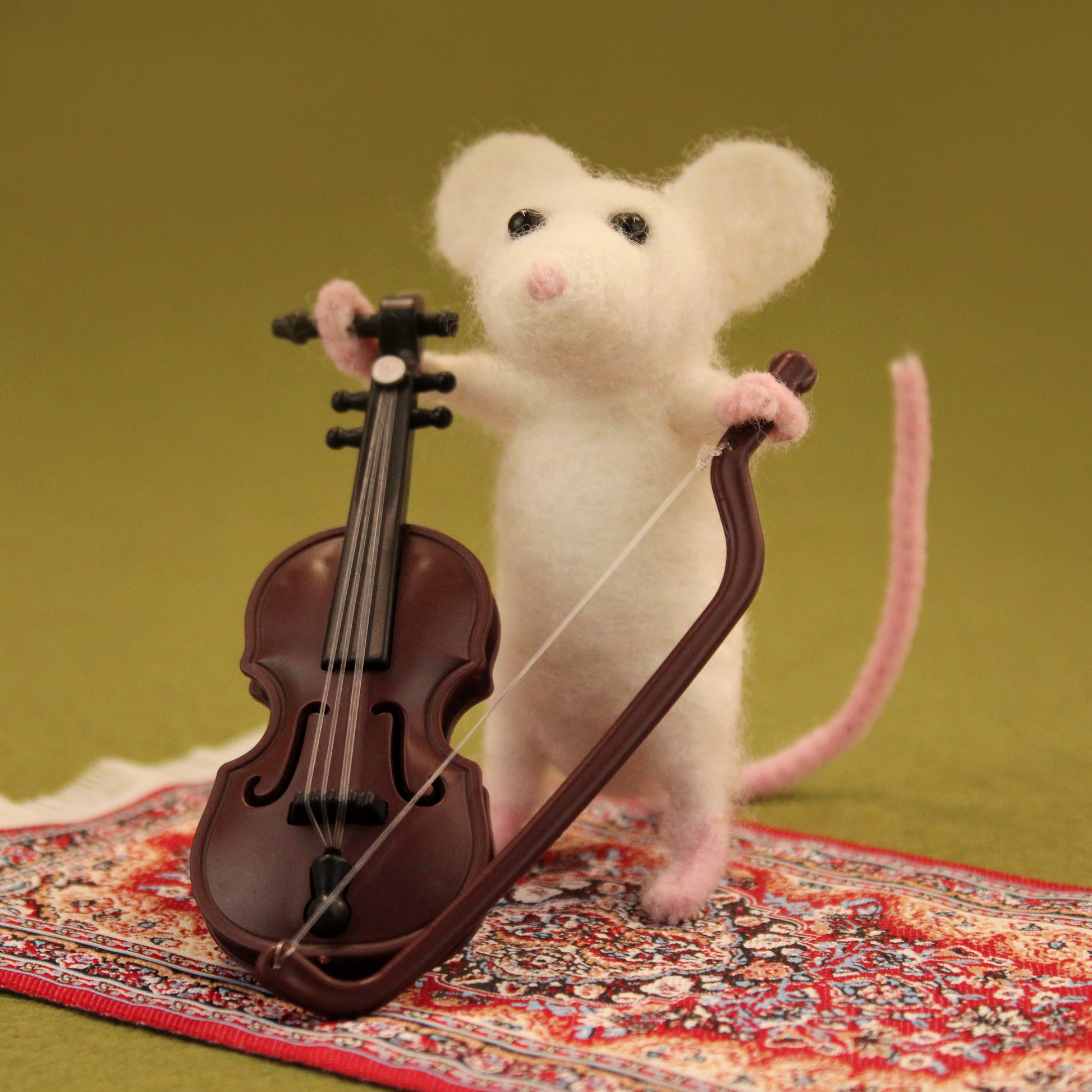 Cello or Violin for Needle Felted Characters – The Makerss