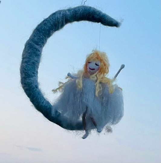 Moon Fairy Virtual Needle Felt Workshop 15th May 6pm-9pm - The Makerss