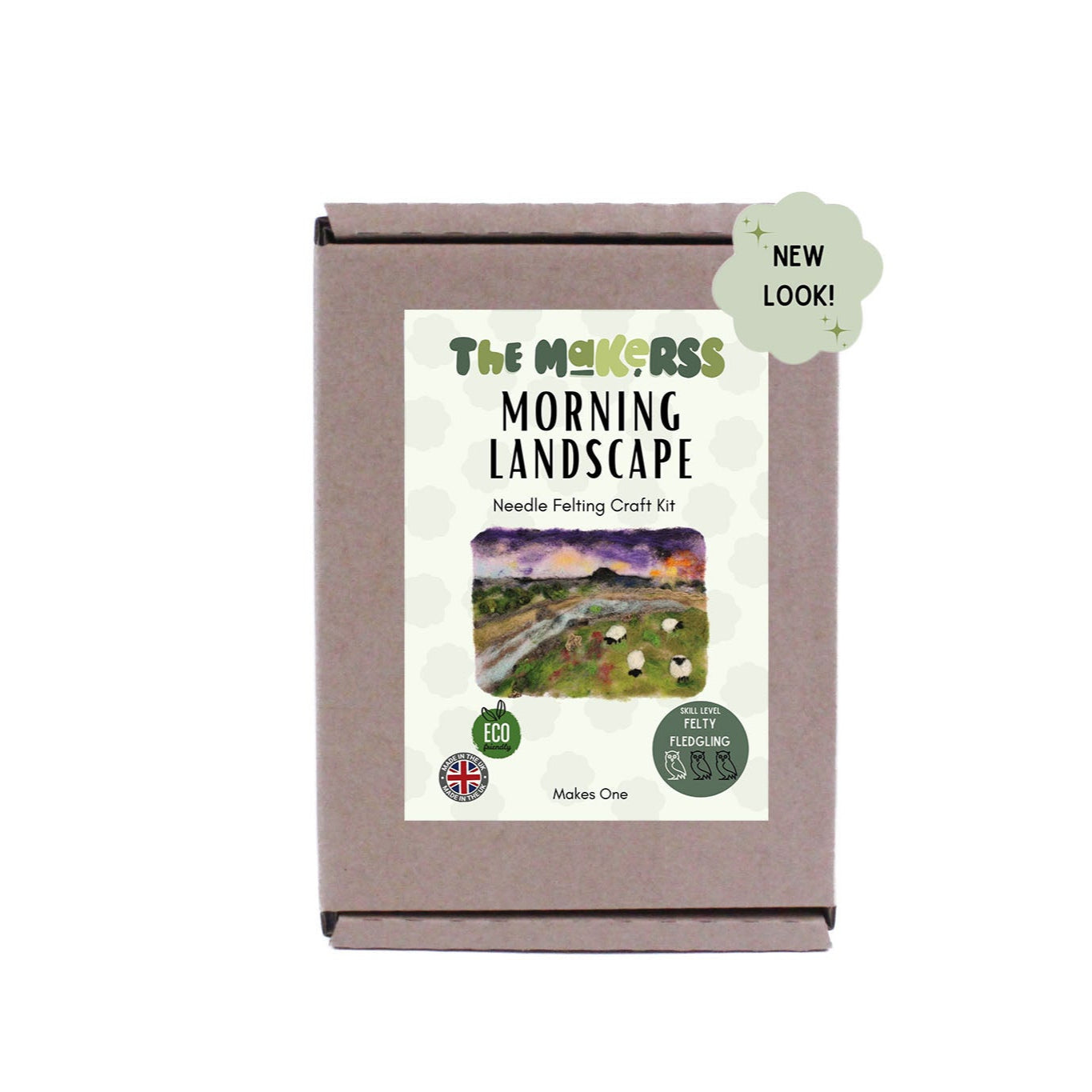 Morning Landscape Needle Felt Kit - The Makerss