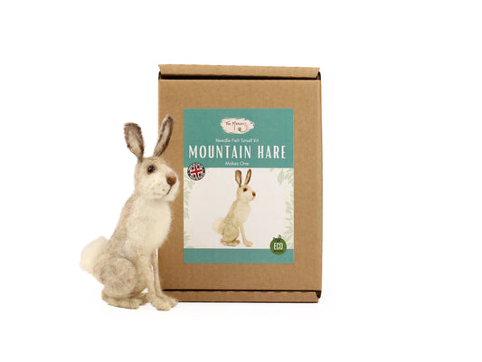 Mountain Hare Needle Felt Kit - The Makerss