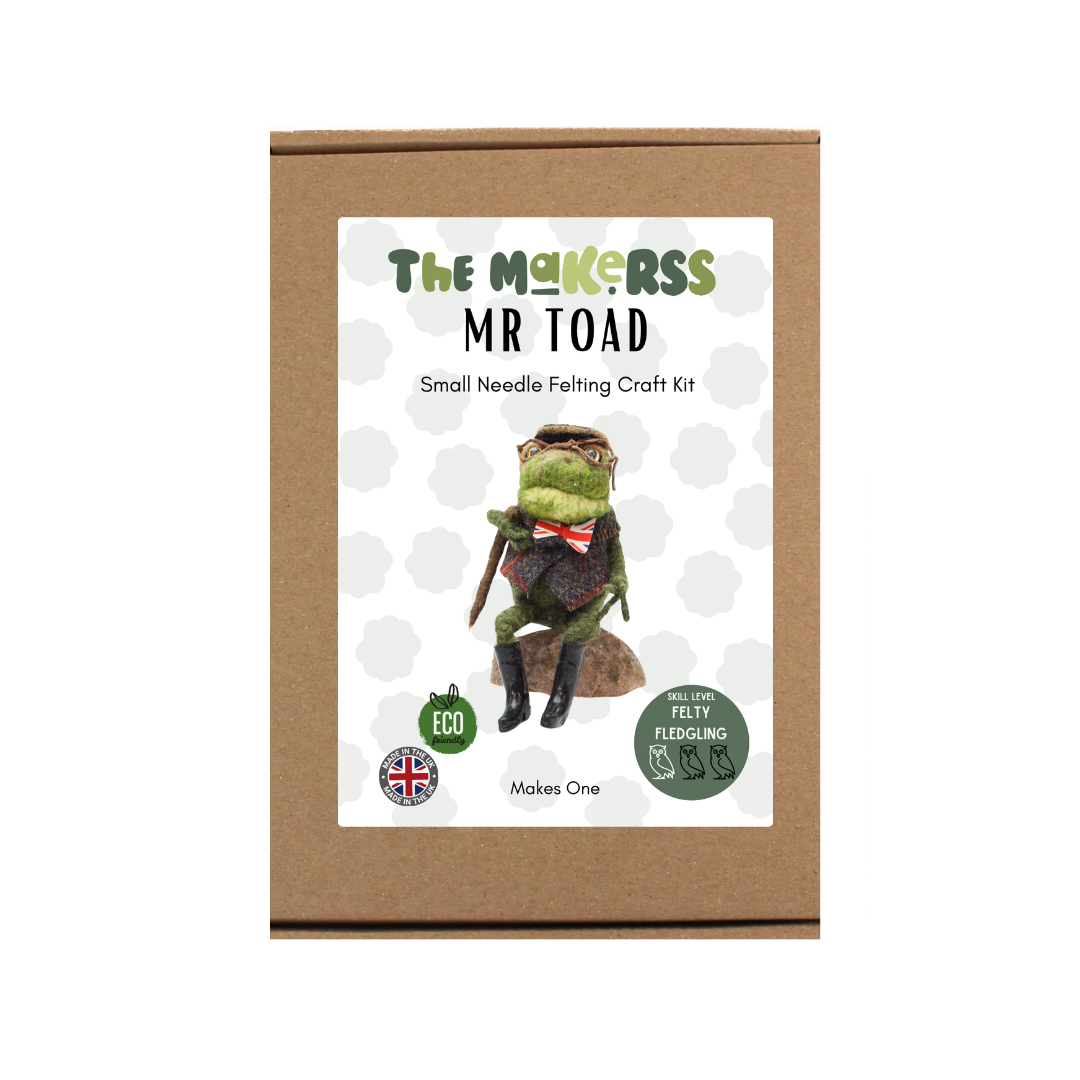 Mr Toad Small Needle Felt Kit - The Makerss