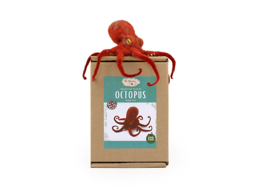 Octopus Small Needle Felt Kit (NEW for 2024) - The Makerss