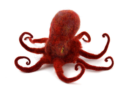 Octopus Small Needle Felt Kit (NEW for 2024) - The Makerss