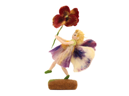 Official Flower Fairies™️ Pansy Fairy Needle Felt Kit - The Makerss