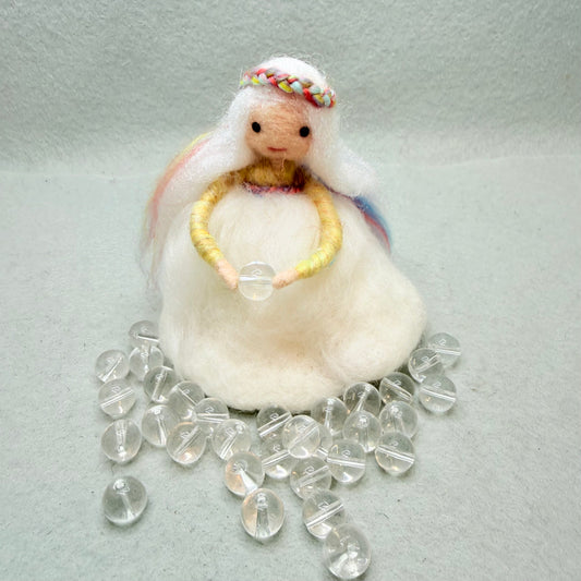April Birthstone Diamond Fairy Needle Felt Kit
