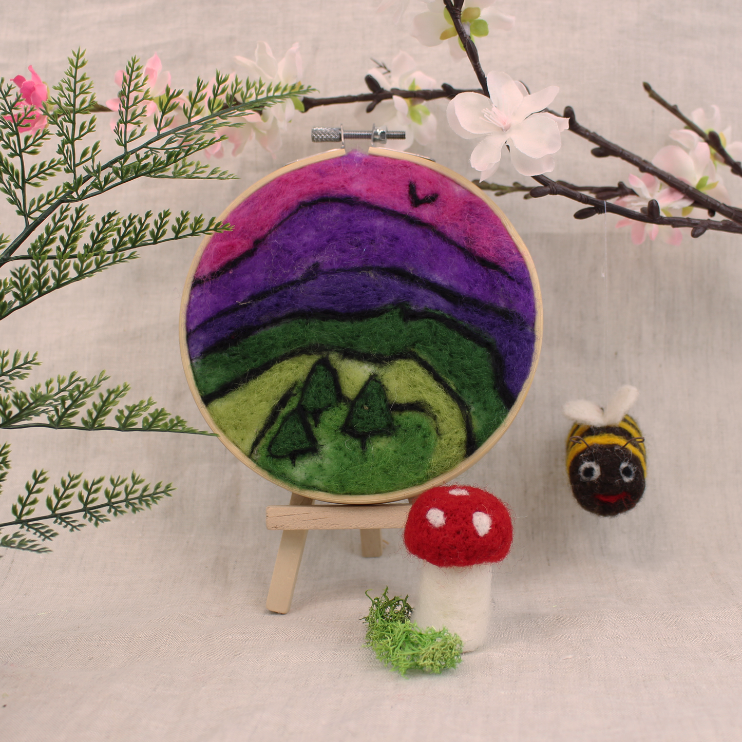 Needle Felting Starter Kit for Beginners – 3,2,1 Learn-to-Felt Projects - The Makerss