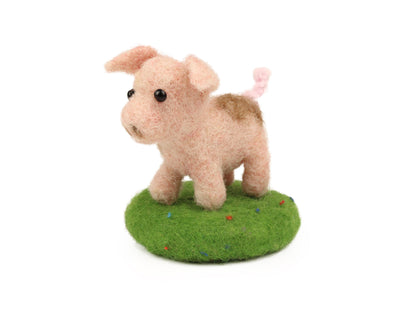 Pig Amiguwoolli Mini Needle Felt Kit - The Makerss