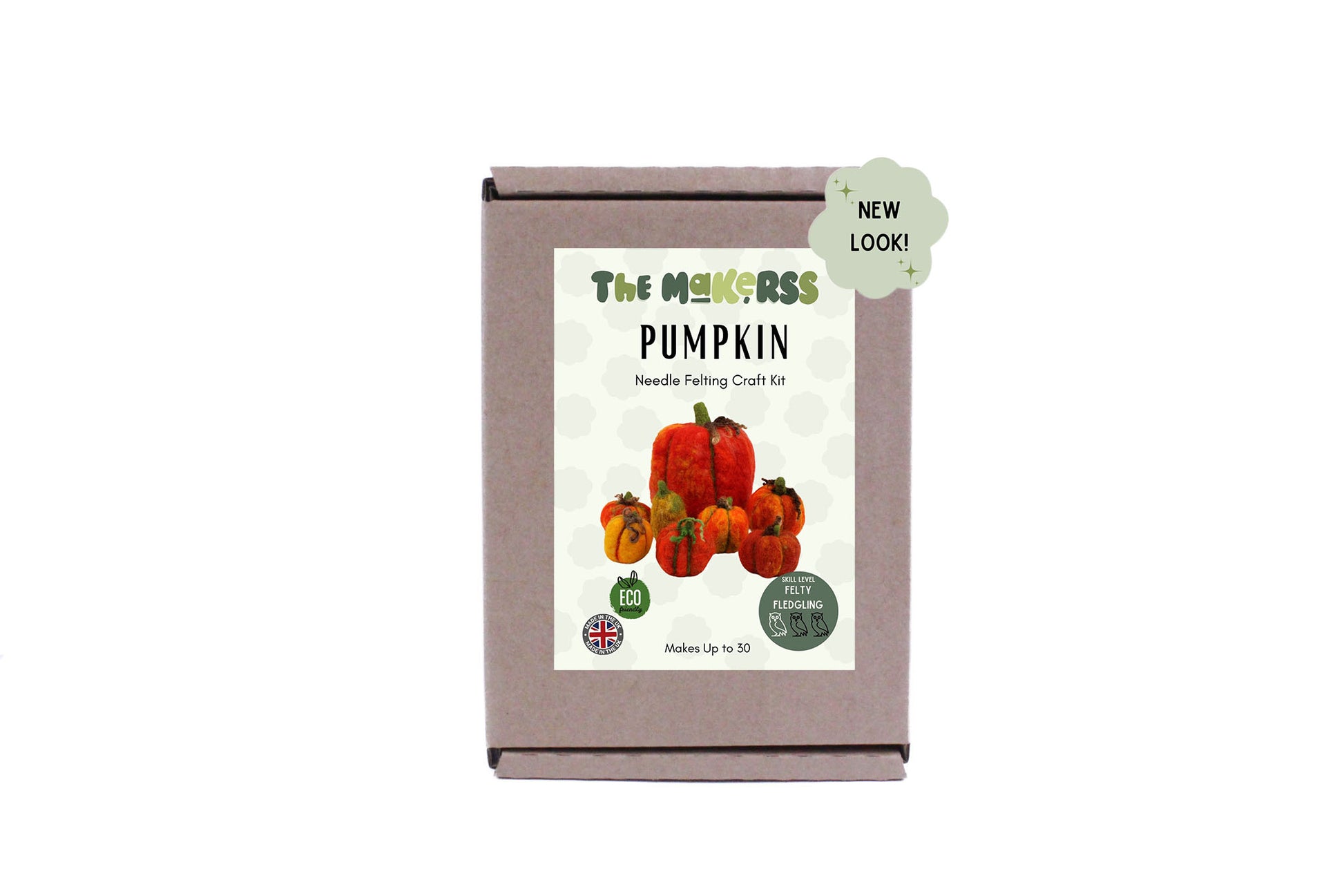 Pumpkin Needle Felt Pack - The Makerss
