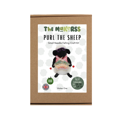 Purl The Sheep Small Needle Felt Kit - The Makerss