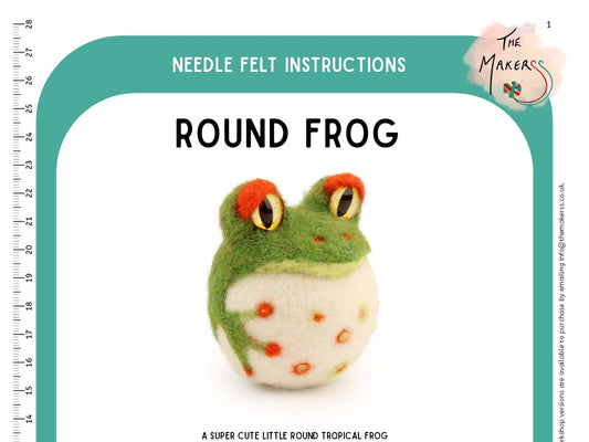 Round Frog Instructions PDF - The Makerss