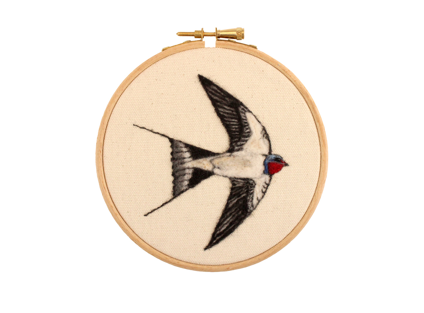 2d Swallow Needle Felt Picture Kit - The Makerss
