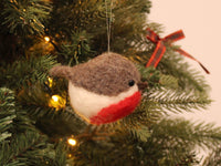 Christmas Pudding and Robin Bauble Pack - makes 6 tree decorations - The Makerss