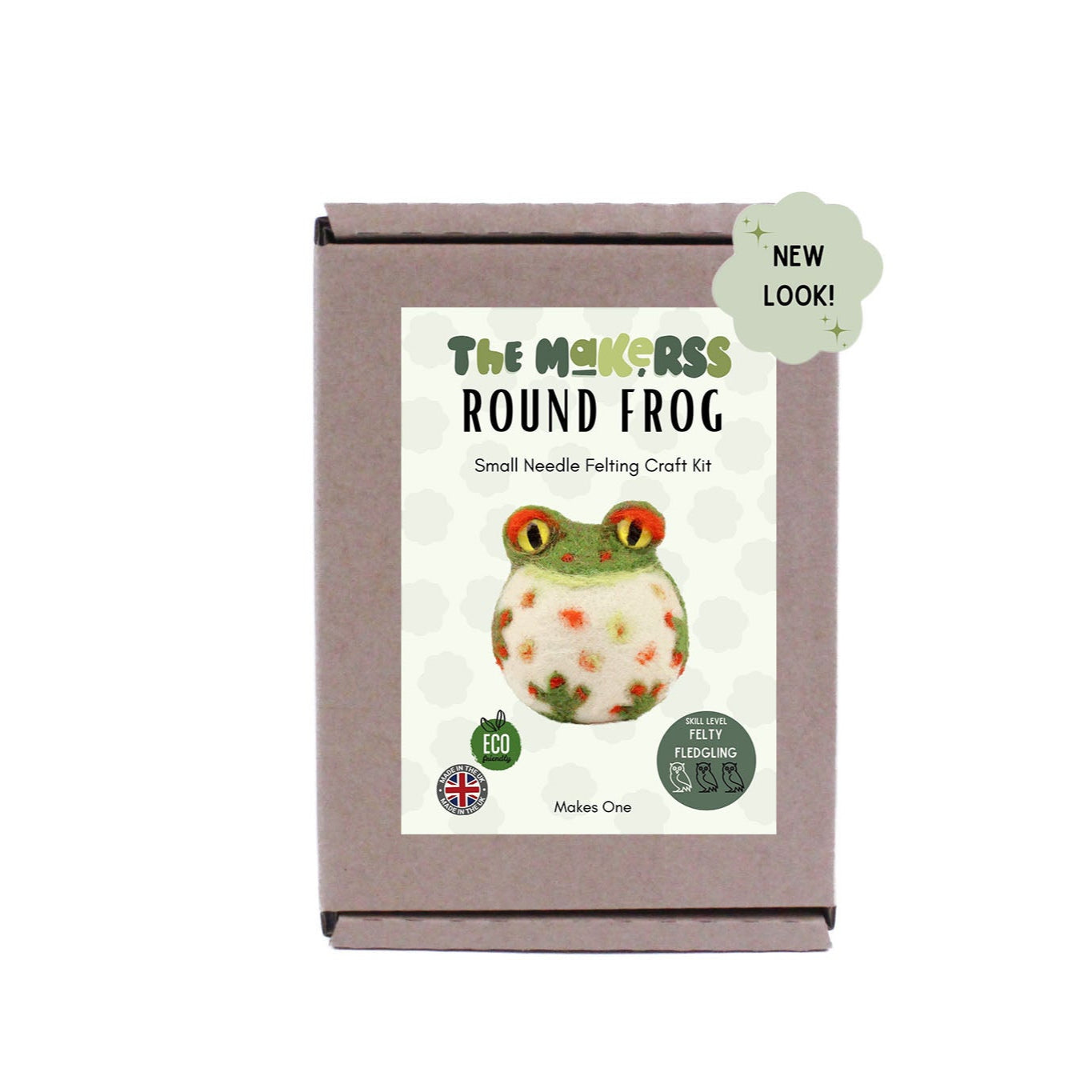 Frog Amiguwoolli Mini Needle Felt Kit - The Makerss