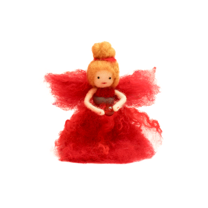 July Birthstone Ruby Fairy Needle Felt Kit