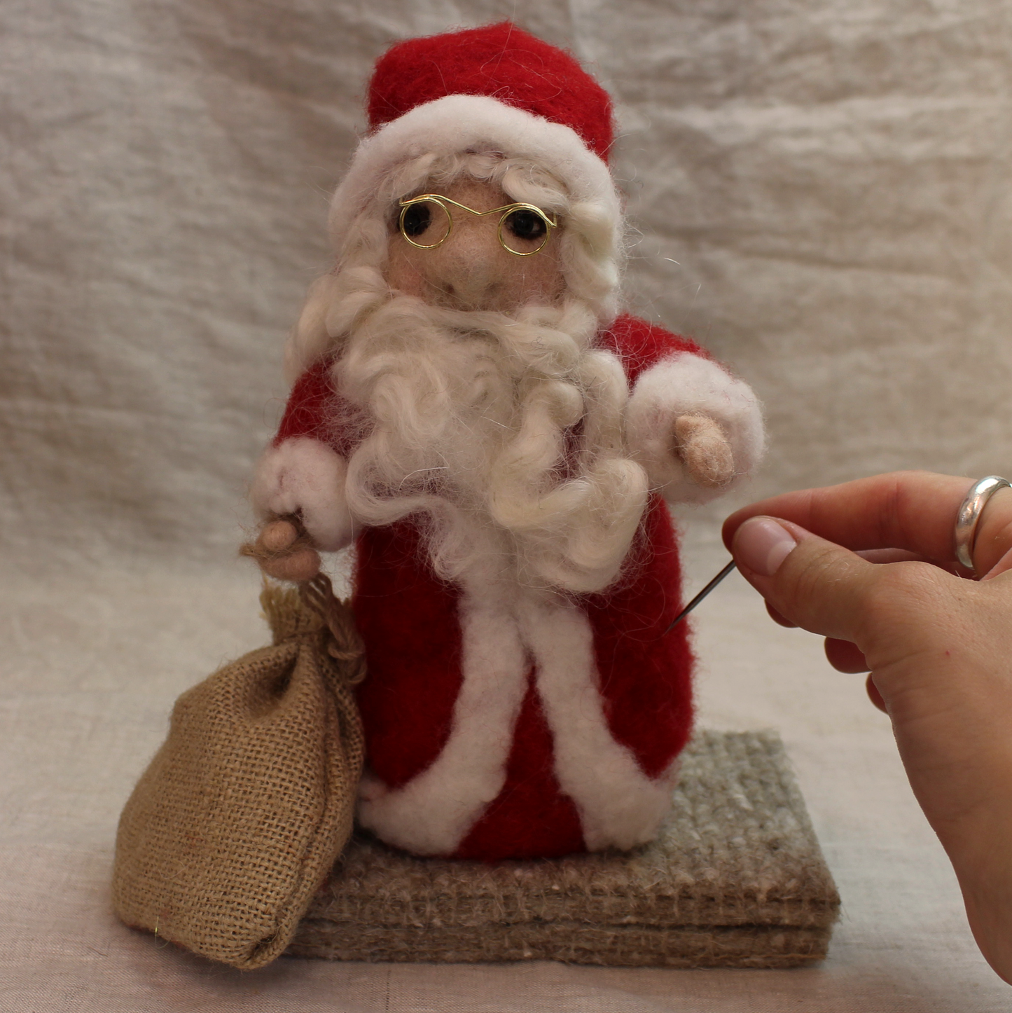 Father Christmas Santa  - Needle Felt Workshop 17th Oct 2026