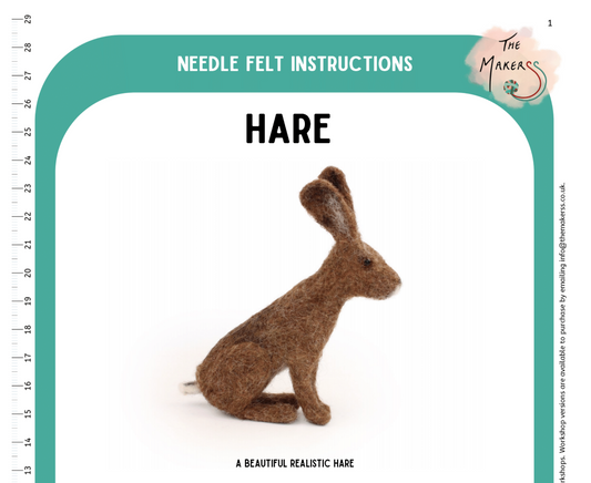 Hare Instructions PDF (NEW for 2024) - The Makerss