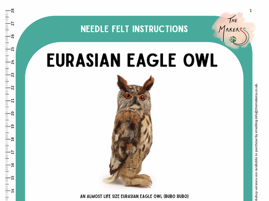 Eagle Owl Instructions PDF - The Makerss