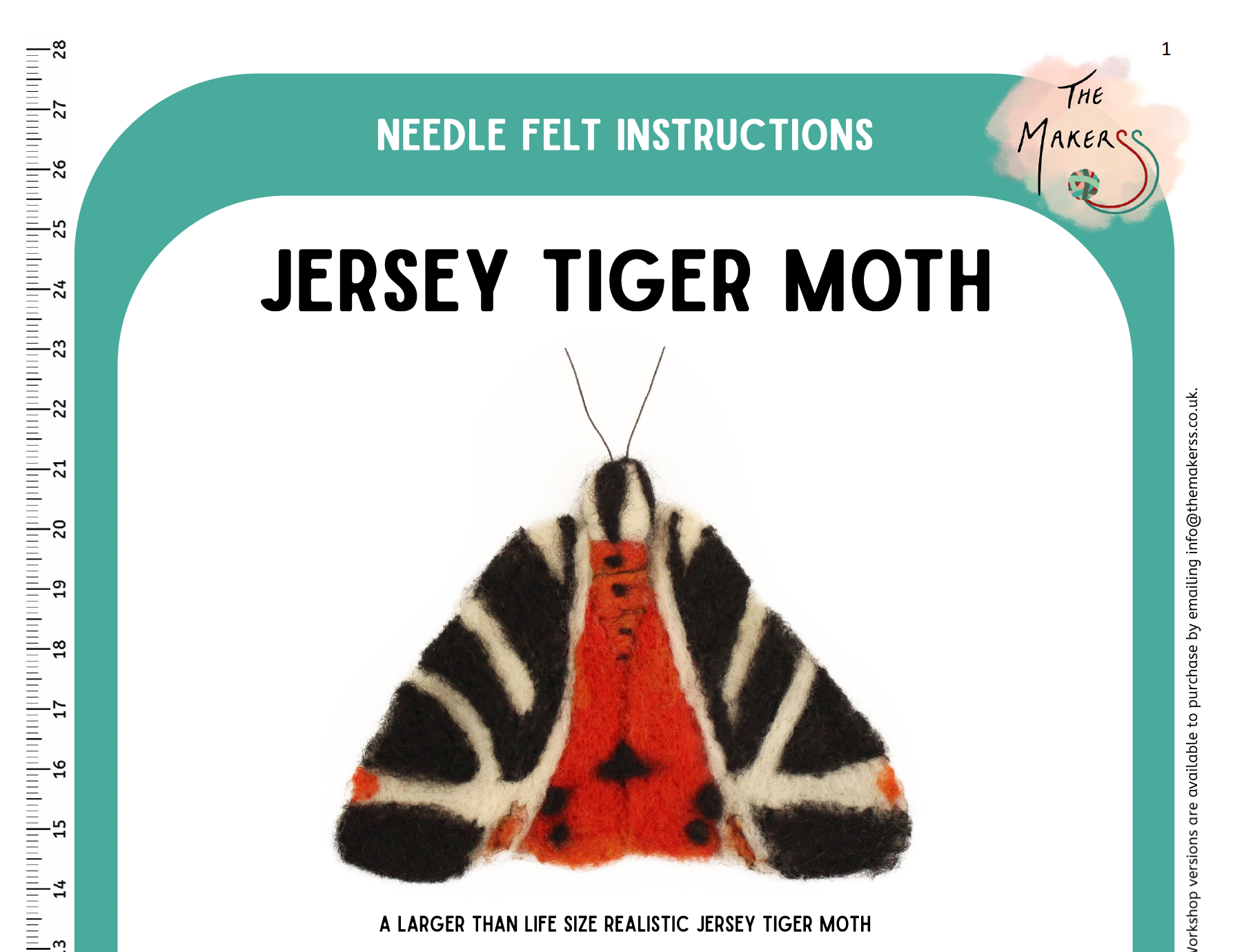 Jersey Tiger Moth Instructions PDF - The Makerss