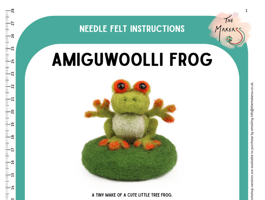 Frog Amiguwoolli Instructions PDF - The Makerss