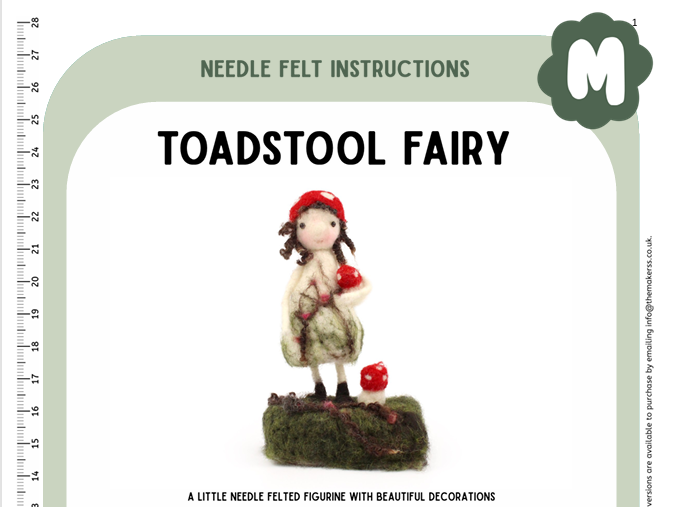 Toadstool Fairy Instructions PDF - The Makerss