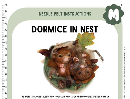 Dormice Instructions PDF - The Makerss