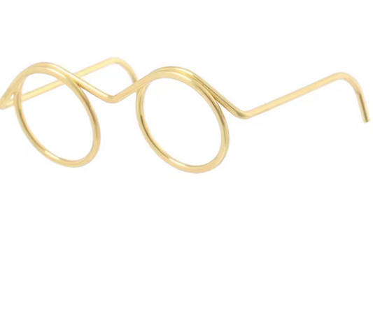 Wire Glasses Needle Felting Character