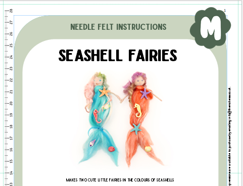 Seashell Fairy Instructions PDF - The Makerss