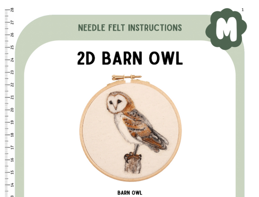 2D Barn Owl Instructions PDF - The Makerss