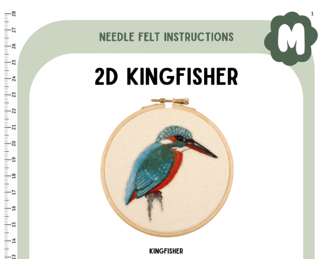 2D Kingfisher Instructions PDF - The Makerss