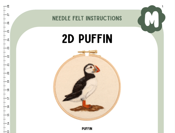 2D Puffin Instructions PDF - The Makerss