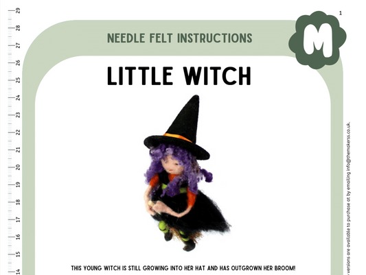 Little Witch Instructions PDF - The Makerss