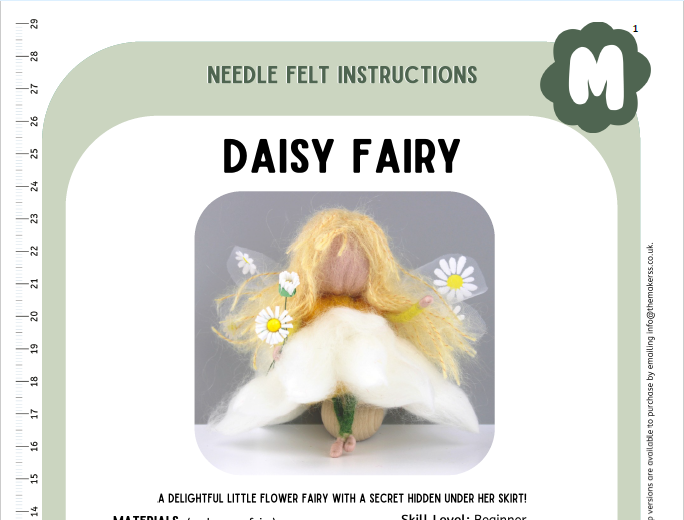 Daisy Fairy PDF Instructions - The Makerss