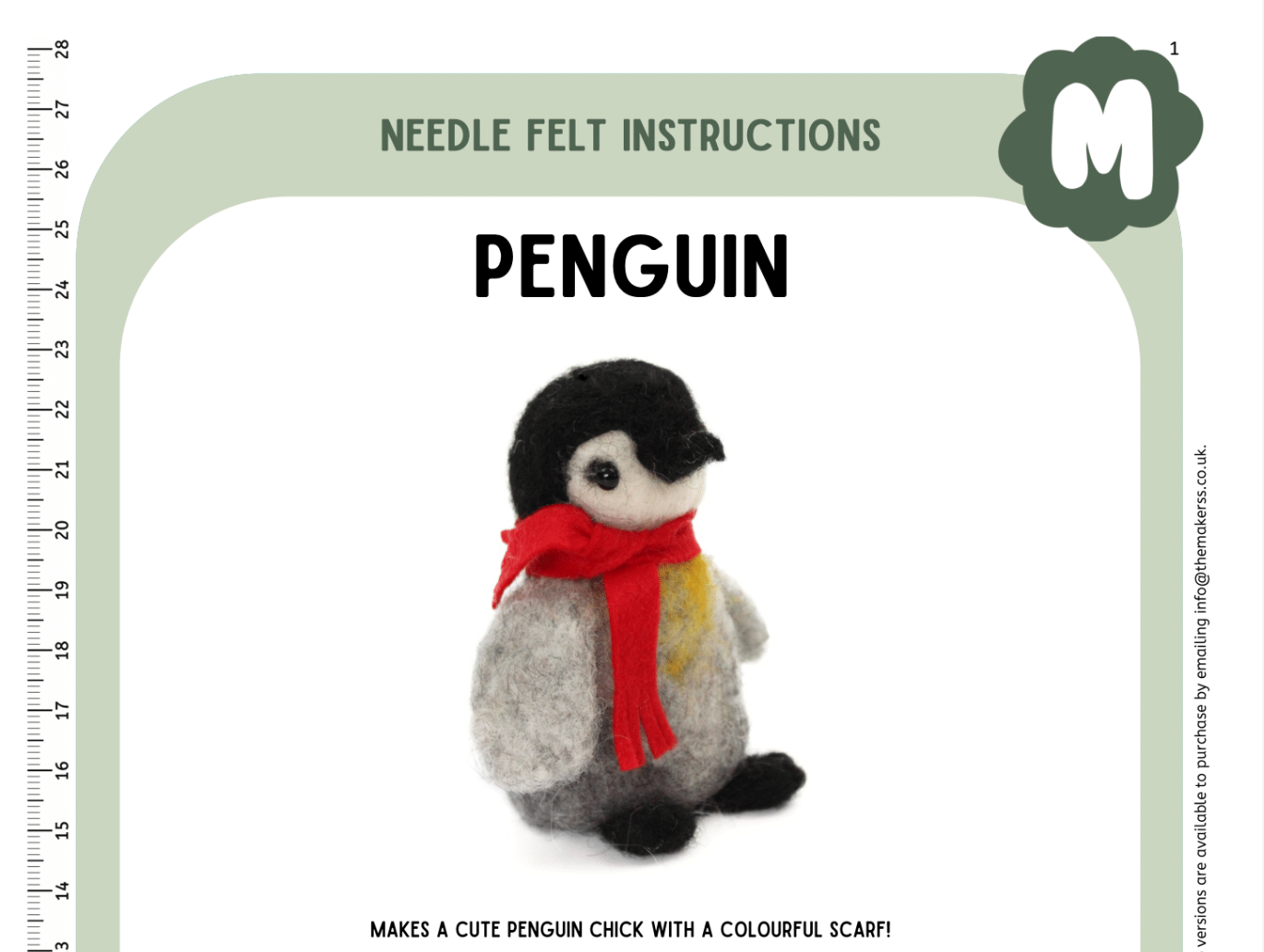 Penguin Instructions PDF - The Makerss