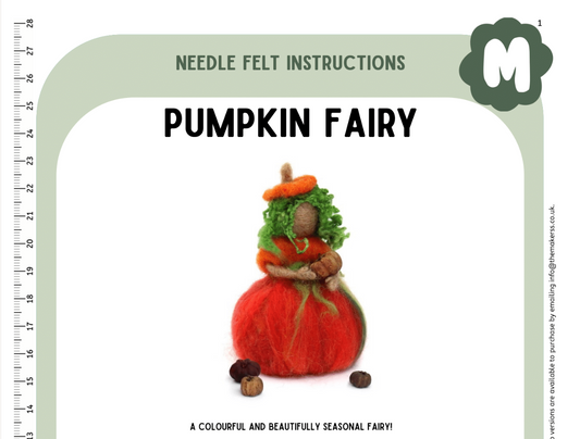 Pumpkin Fairy Instructions PDF - The Makerss