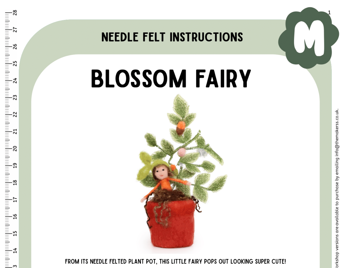 Blossom Fairy Instructions PDF - The Makerss