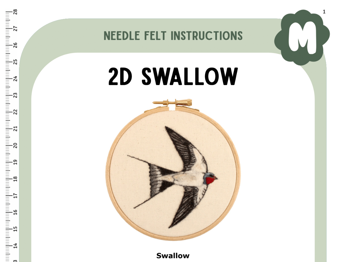 2D Swallow Instructions PDF - The Makerss