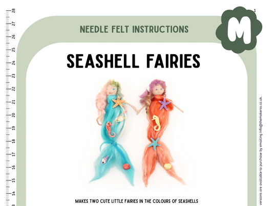 Seashell Fairy Instructions PDF - The Makerss