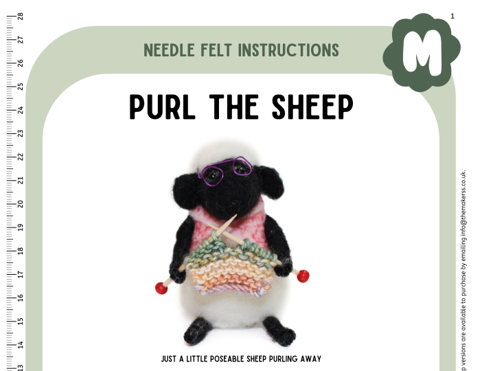 Purl The Sheep Instructions PDF - The Makerss