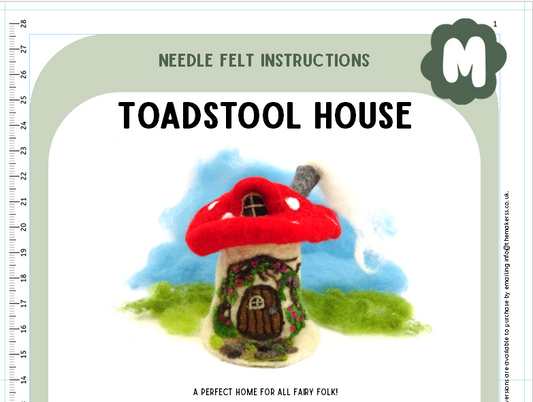 Large Toadstool House Instructions PDF - The Makerss