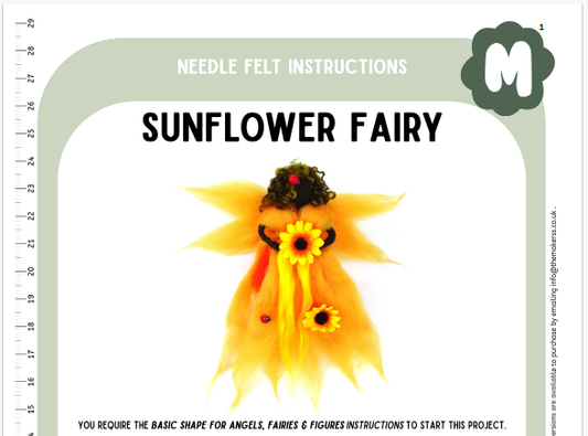 Sunflower Fairy Instructions-PDF - The Makerss