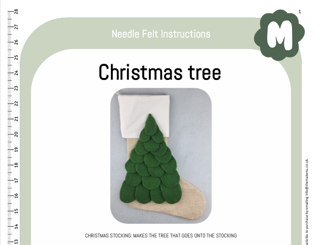 Christmas Stocking Instructions PDF