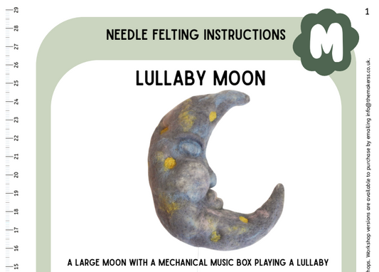 Lullaby Moon Instructions-PDF - The Makerss
