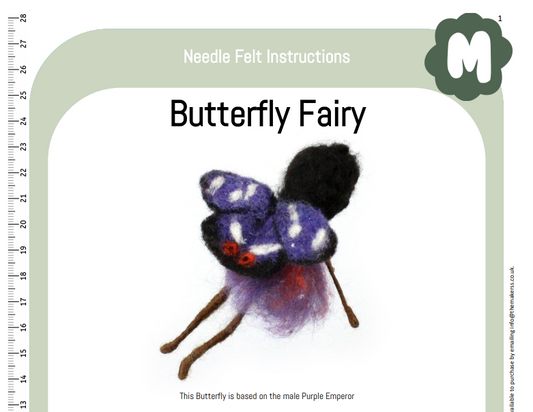 Butterfly Fairy Instructions PDF - The Makerss