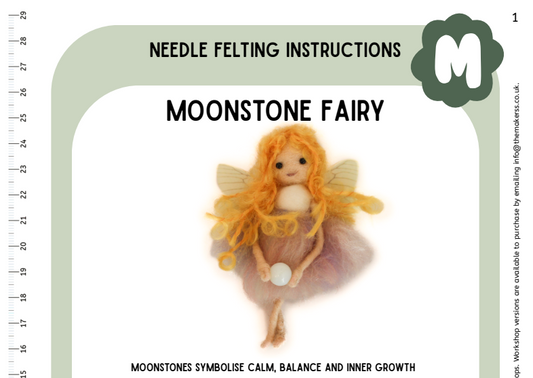 Moonstone Fairy Instructions PDF - The Makerss