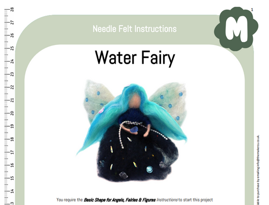 Water Fairy Instructions PDF - The Makerss
